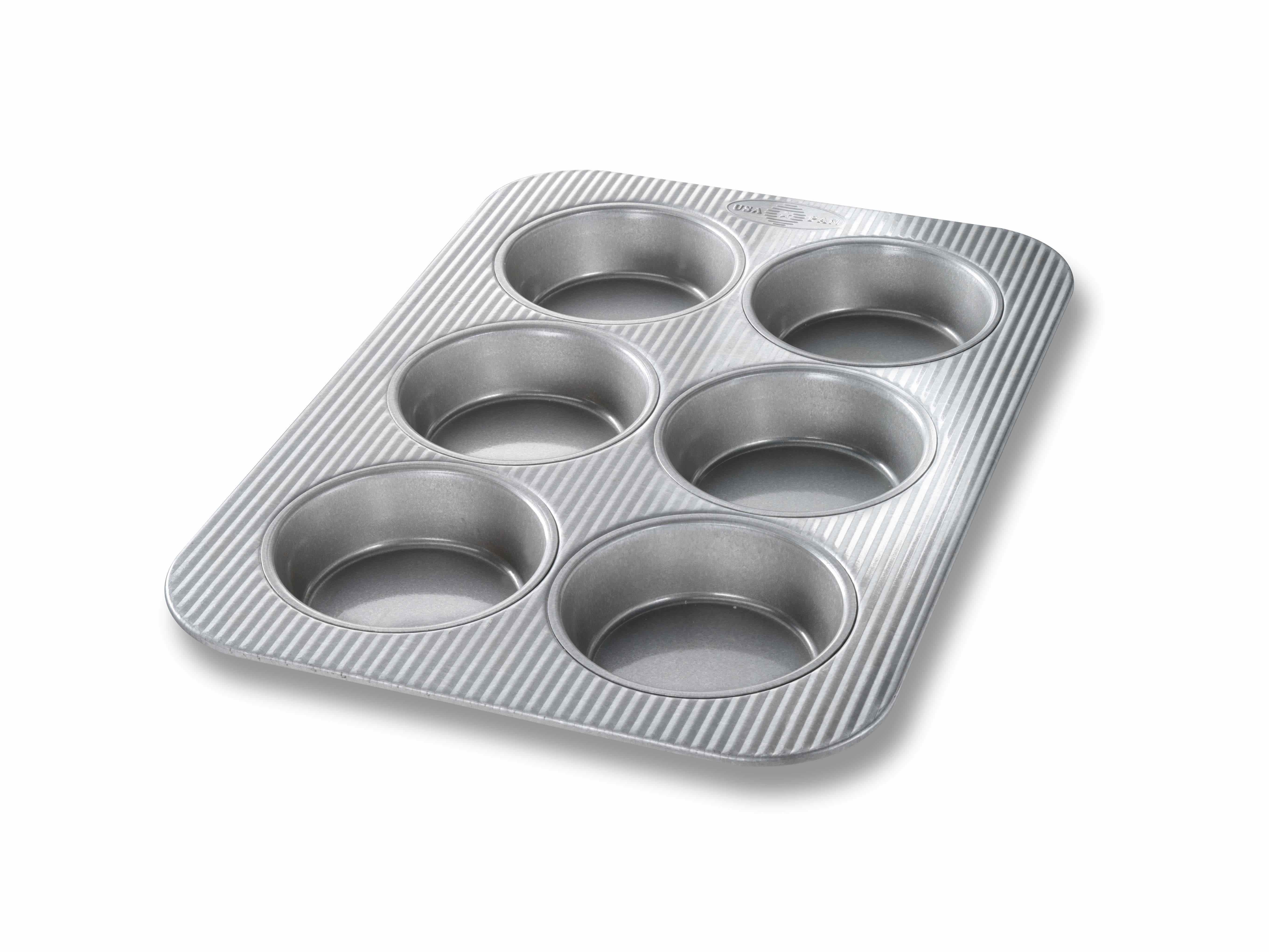 USA Pan Bakeware Aluminized Steel 6 Pieces Set, Cookie Sheet, Half She –  PastryBase