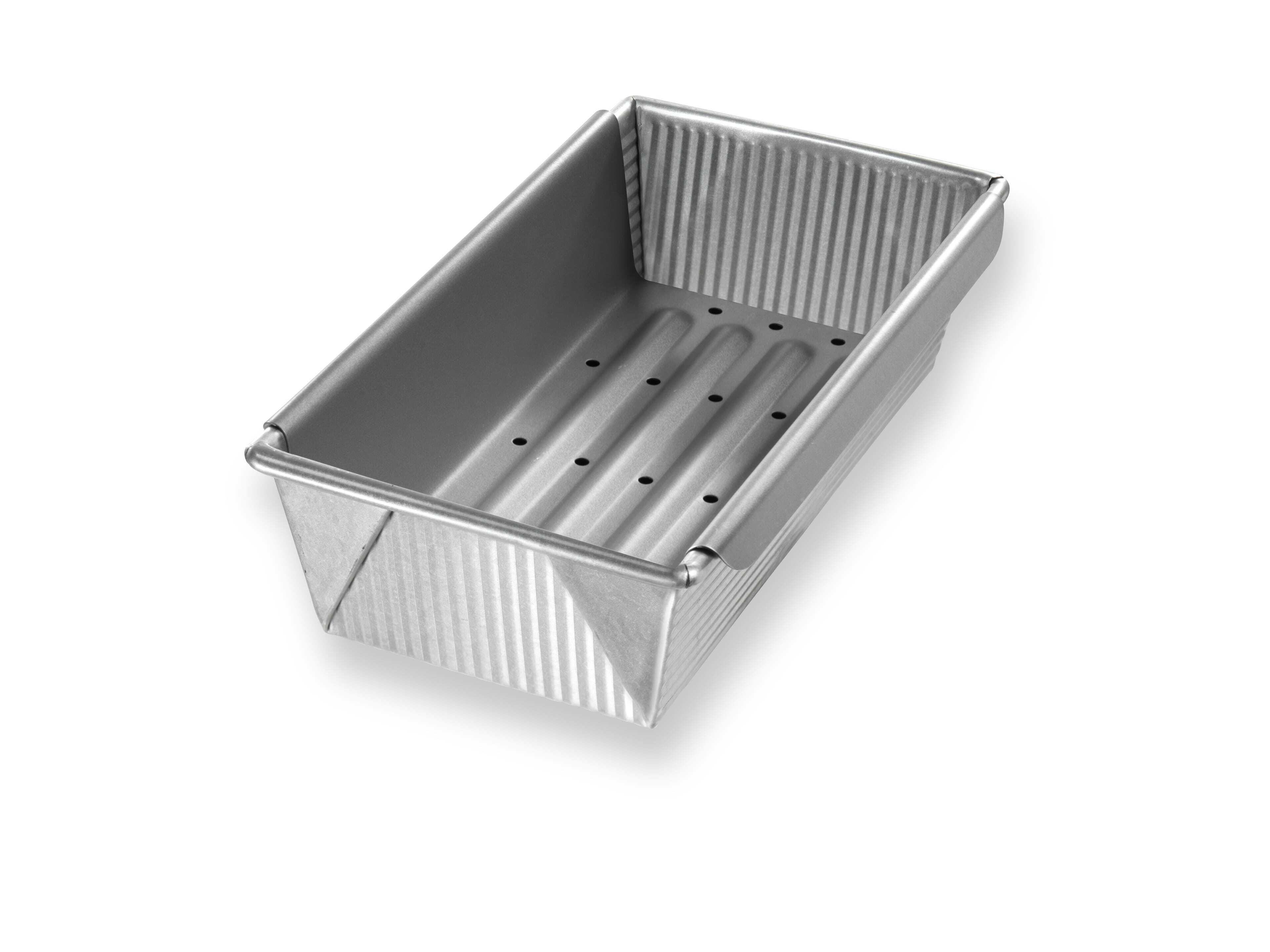  USA Pan Bakeware Pullman Loaf Pan with Cover, 13 x 4 inch,  Nonstick & Quick Release Coating, Made in the USA from Aluminized Steel: Loaf  Pans: Home & Kitchen